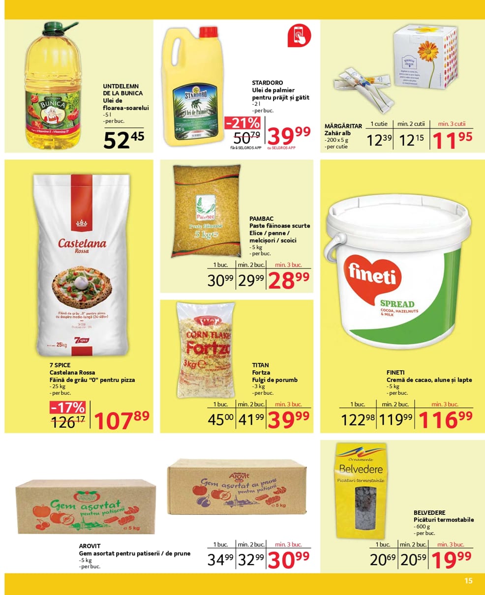 catalog Selgros gastro food